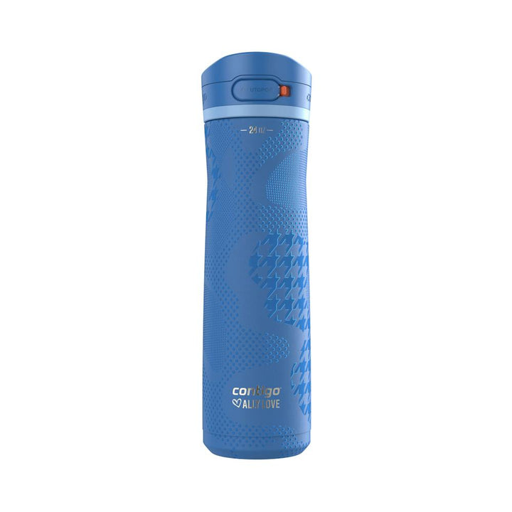 Contigo® x Ally Love Jackson Chill 2.0 Stainless Steel Water Bottle with AUTOPOP® Lid, 24oz - Stellar Jay [ODQL2] [T51S7]